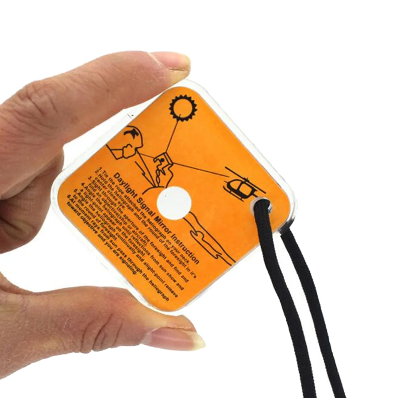 Field Dressing Kit - Outdoor Survival Reflective Signal Mirror For