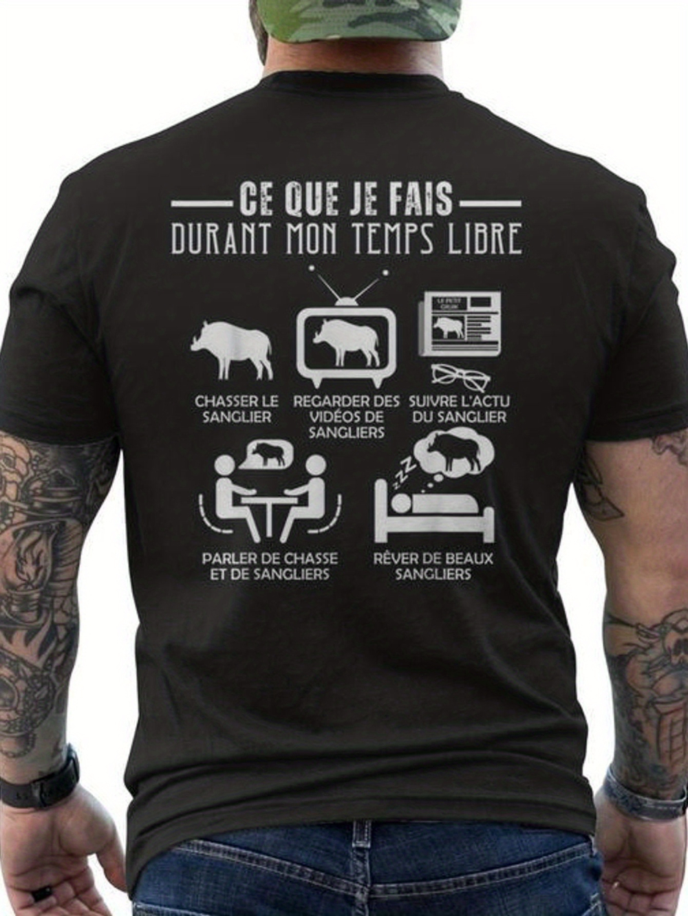 Hunting And Outdoor Shop - Men'S Casual Hunting Tee Featuring Wild