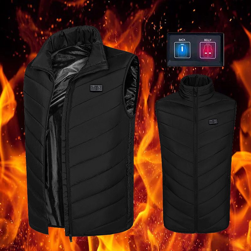 Winter 9 Areas Heated Vest Out - مراجعة Outdoor Hunting Heater وسعره