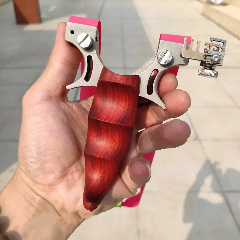 New Stainless Steel Slingshot  - مراجعة Outdoor Hunting News وسعره