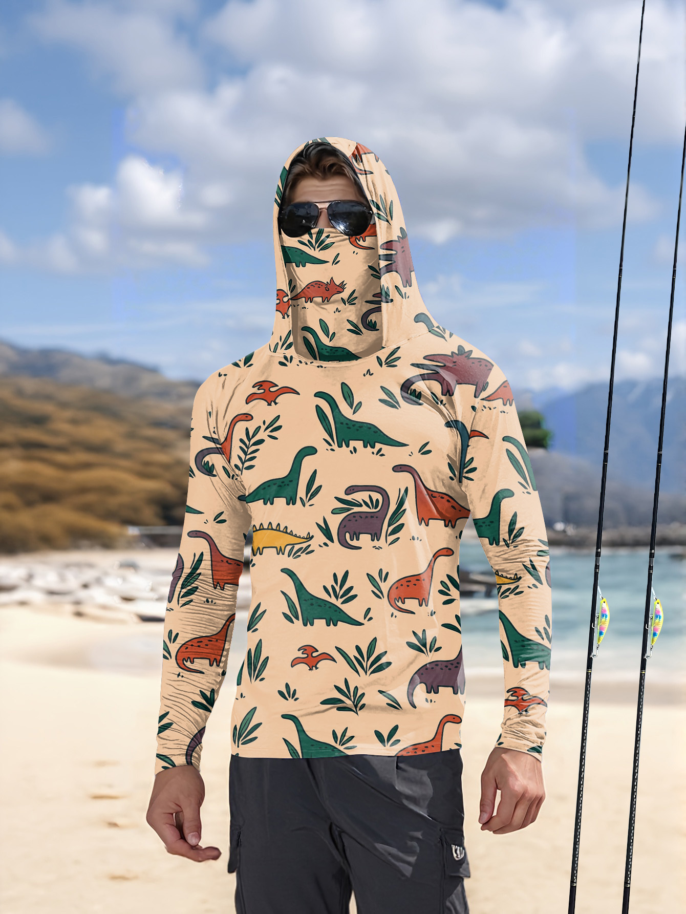 Fishing hooded sweatshirt for  - مراجعة Hunting Fishing Outdoor وسعره
