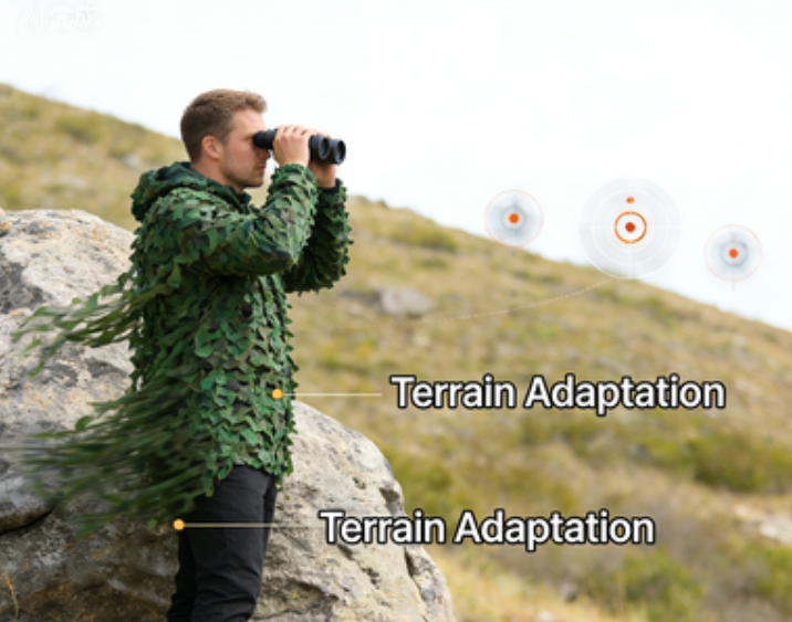 Hunting Hidden Camouflage Mesh - مراجعة Hunting Outdoor Clothing وسعره