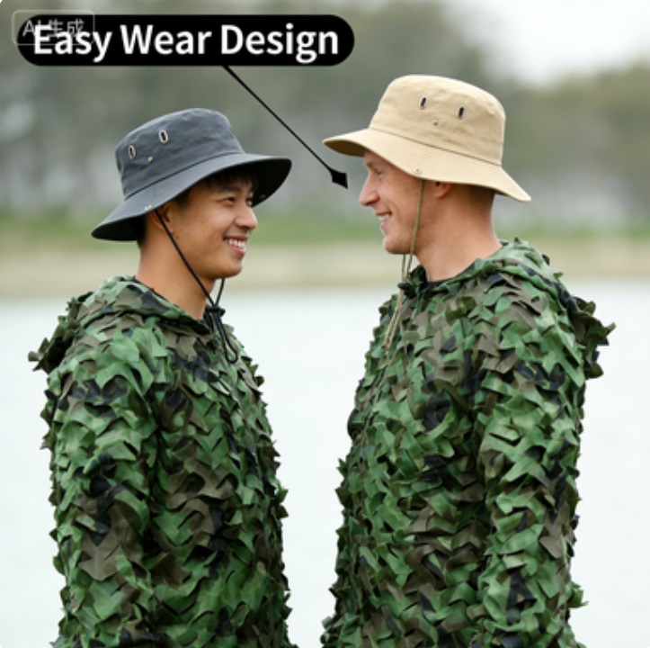 Hunting Hidden Camouflage Mesh - مراجعة Hunting Outdoor Clothing وسعره