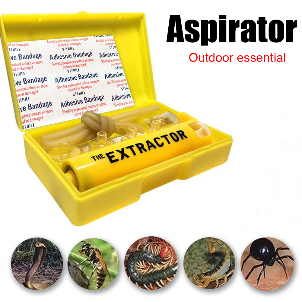 Venoms Poisons Extractor Vacuu - مراجعة Field Dressing Kit وسعره