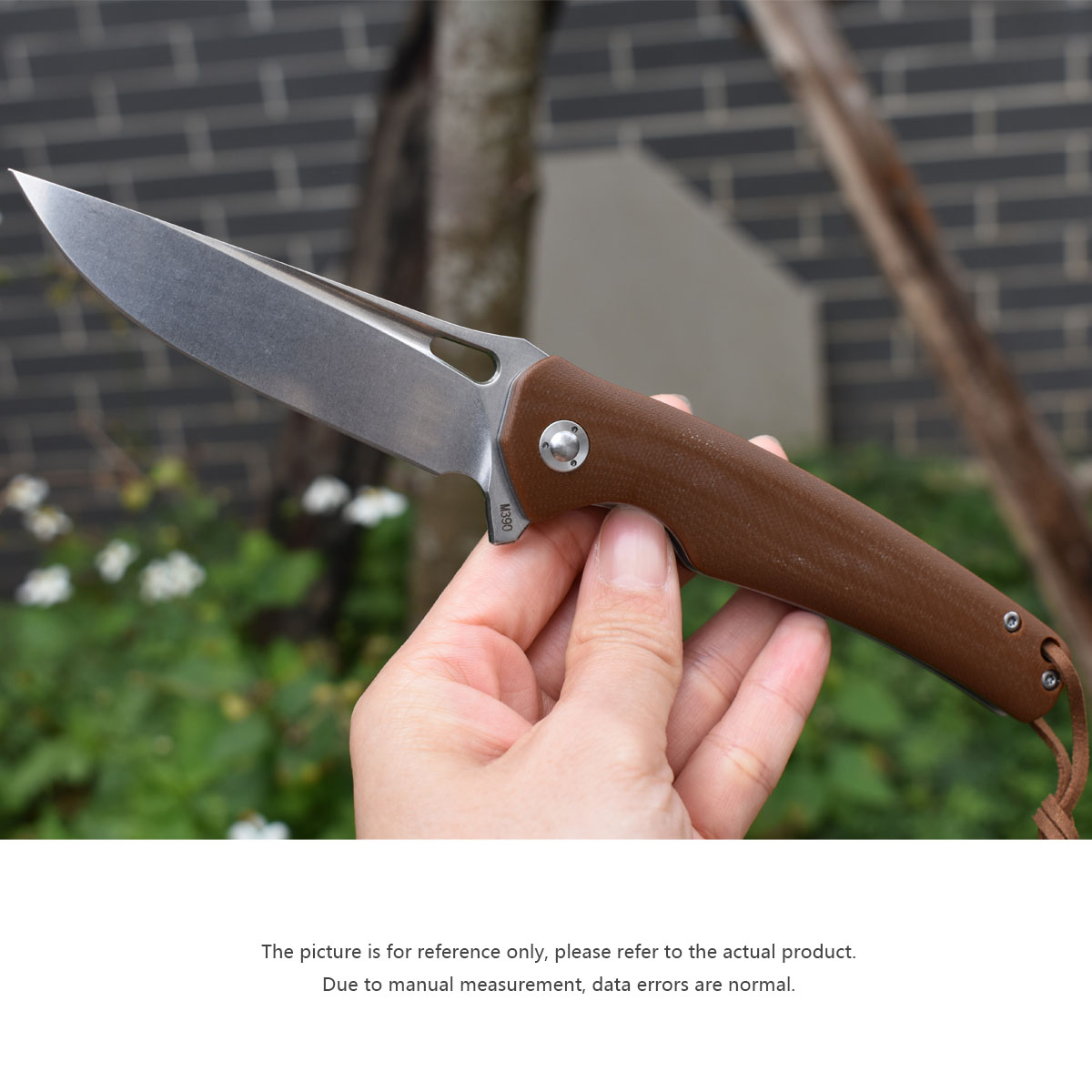 M390 Steel G10 Handle Ball Bea - مراجعة Hunting And Camping In Jungle وسعره