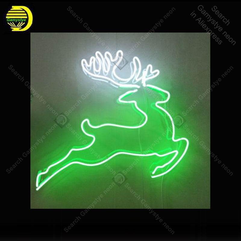 Neon Sign for Deer Running Sho - مراجعة Hunting And Outdoor Shop وسعره