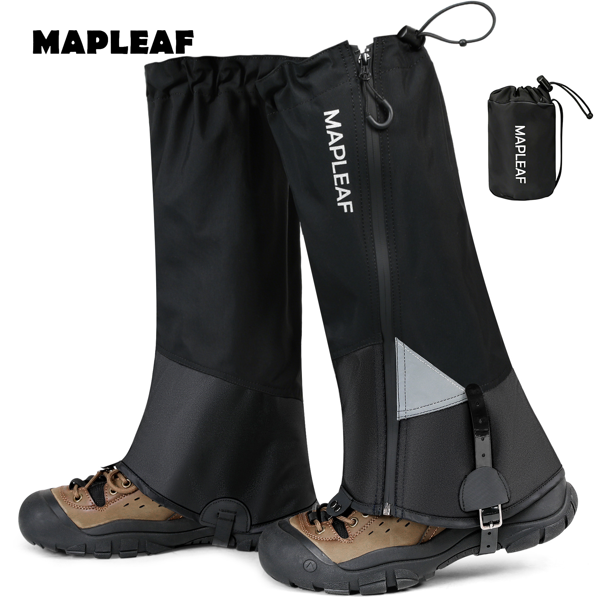 MAPLEAF Waterproof Leg Gaiters - مراجعة Hunting Fishing Outdoor وسعره