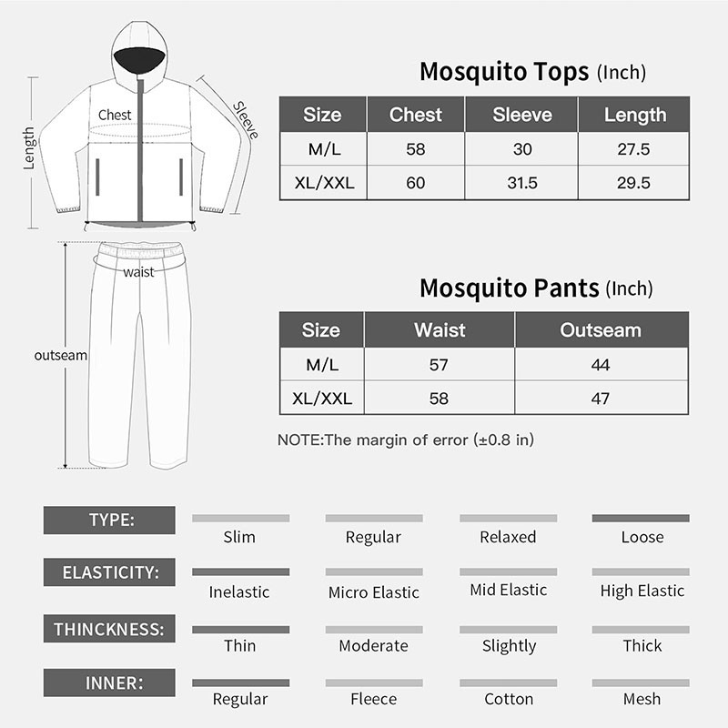 Outdoor Garden Black Mosquito- - مراجعة Hunting Outdoor Clothing وسعره