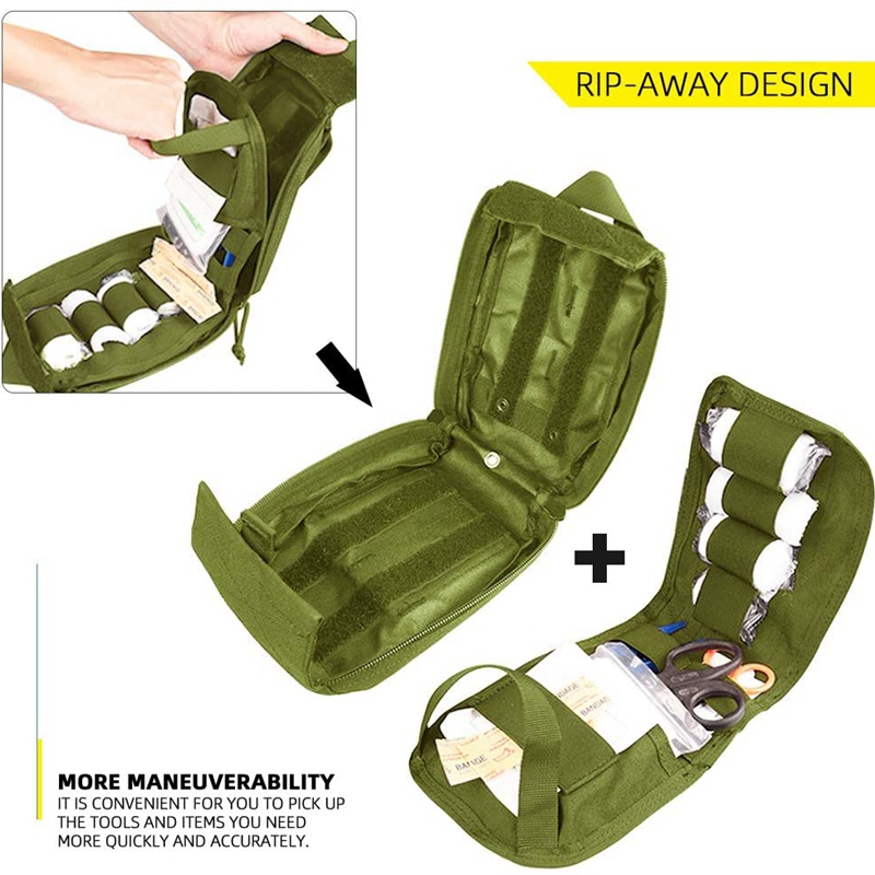 Tactical Molle First Aid Kit M - مراجعة Field Dressing Kit وسعره