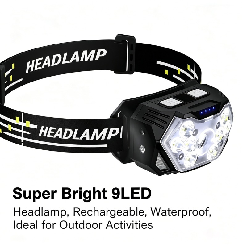 High Bright LED Headlamp Type- - مراجعة Hunting Outdoor Jobs وسعره