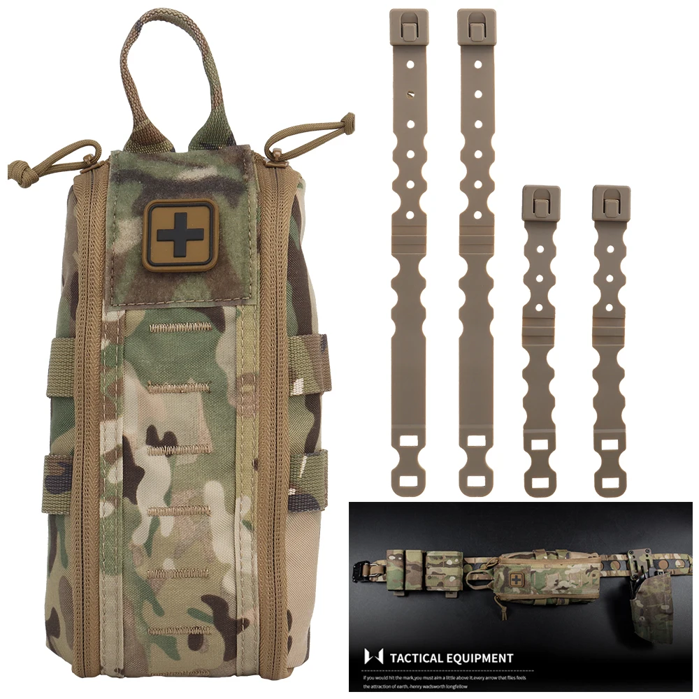 Camping First Aid Kit MOLLE Wa - مراجعة Field Dressing Kit وسعره