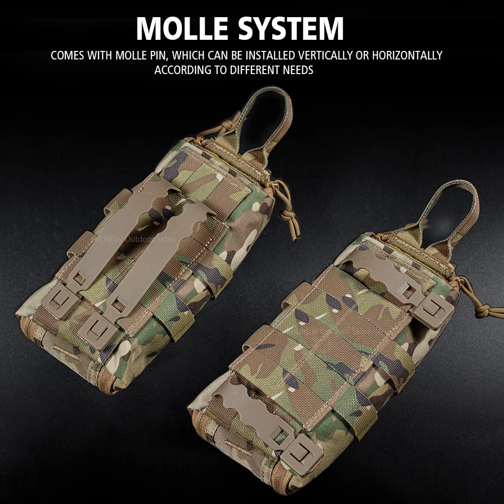 Camping First Aid Kit MOLLE Wa - مراجعة Field Dressing Kit وسعره