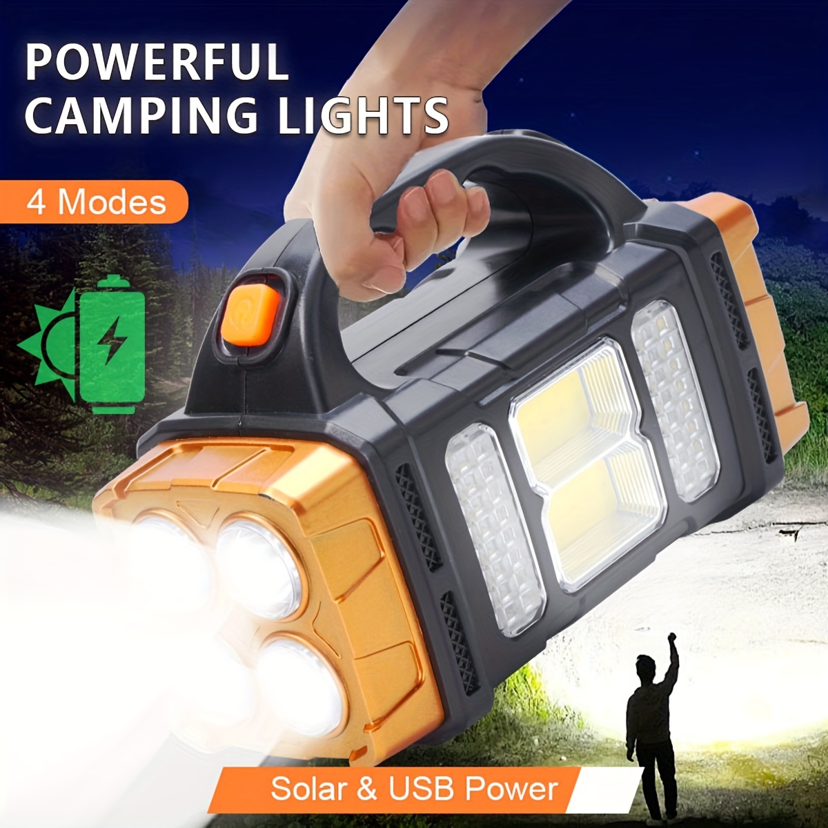 New Upgrade Rechargeable High  - مراجعة Hunting Fishing Outdoor وسعره