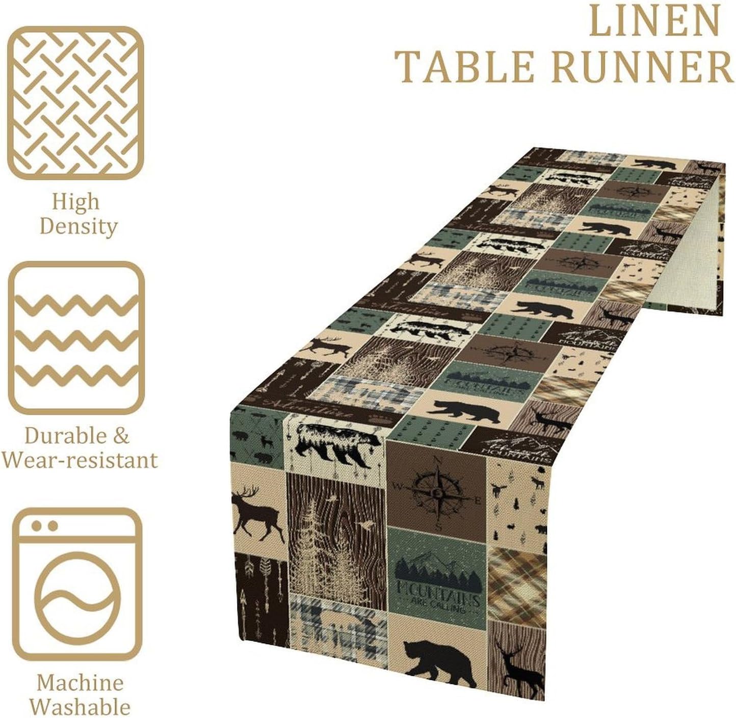 Rustic Farmhouse Deer Bear Tab - مراجعة Outdoor Hunting News وسعره