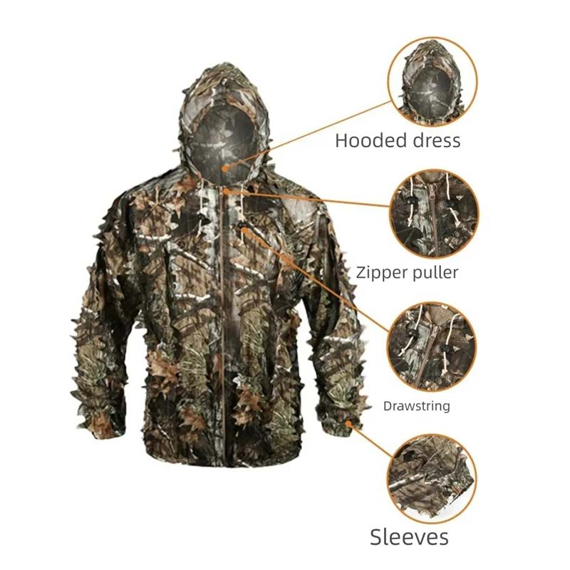 Summer Bionic Camouflage Hunti - مراجعة Hunting Outdoor Clothing وسعره