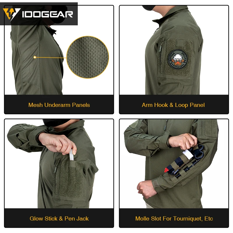 IDOGEAR Tactical UFS Uniform H - مراجعة Hunting Outdoor Clothing وسعره