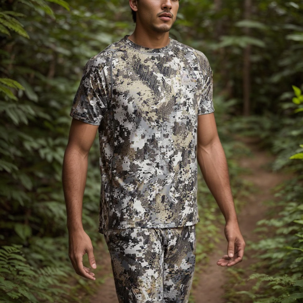 MEN'S T-shirt antibiosis quick - مراجعة Hunting Outdoor Clothing وسعره