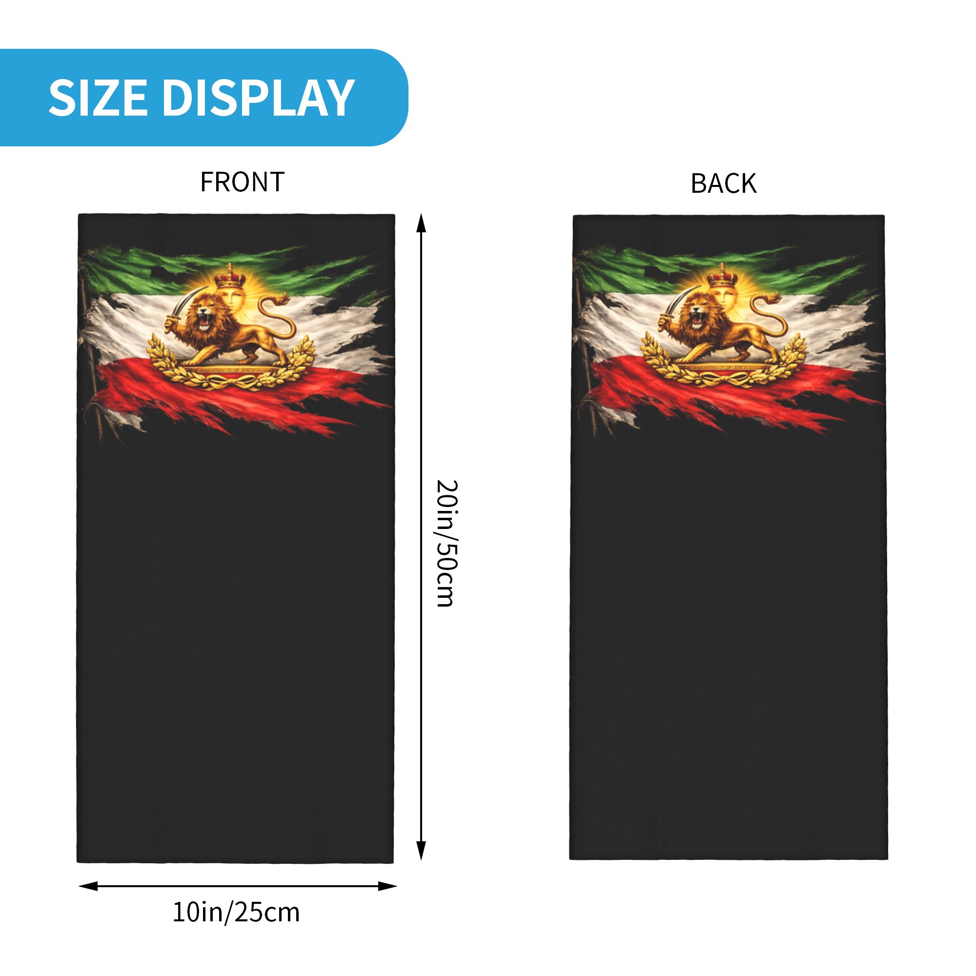 Iran Flag with Lion and Sun Em - مراجعة Hunting Fishing Outdoor وسعره