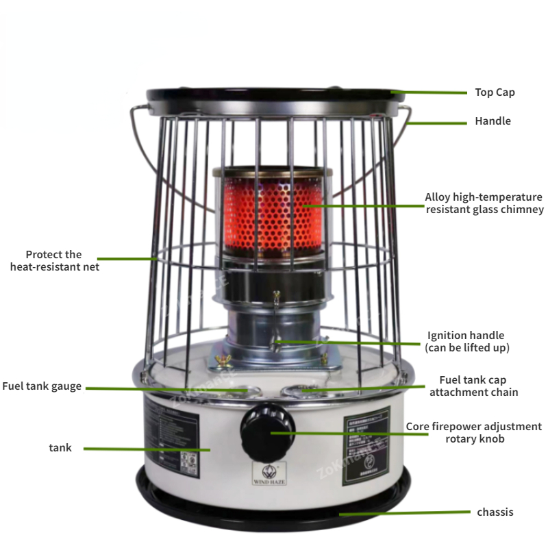 6L Kerosene Space Heater Porta - مراجعة Outdoor Hunting Heater وسعره