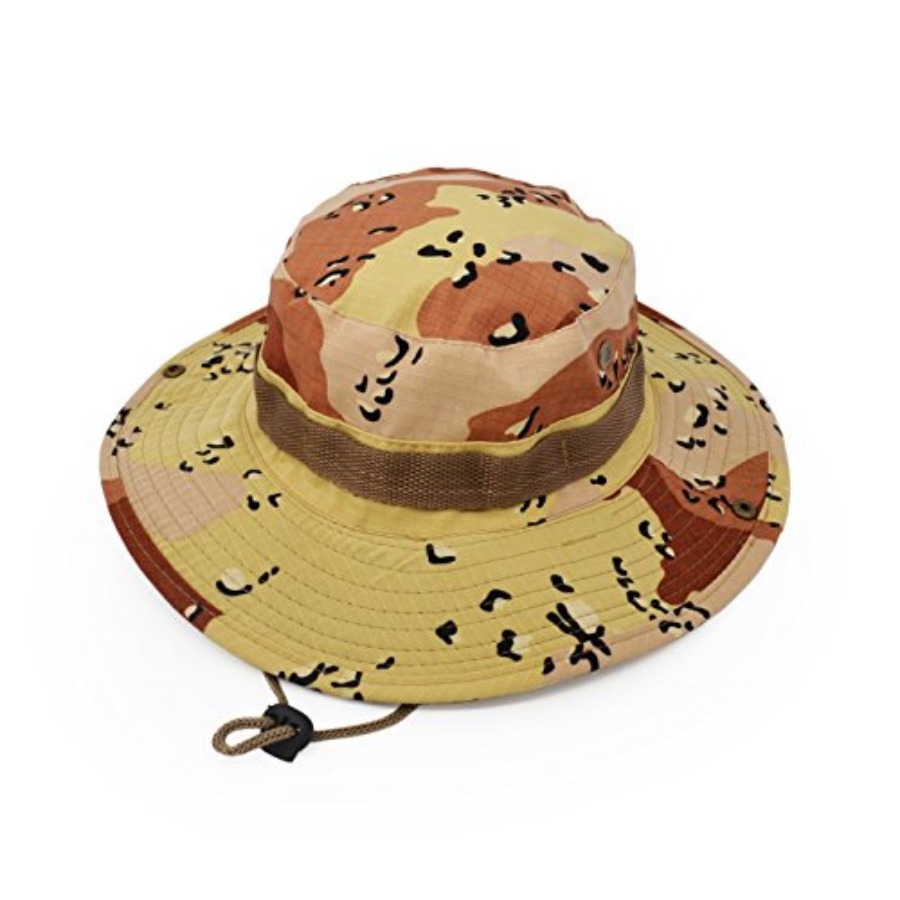 Outdoor Wide Brim Sun Protect  - مراجعة Hunting And Camping In Jungle وسعره