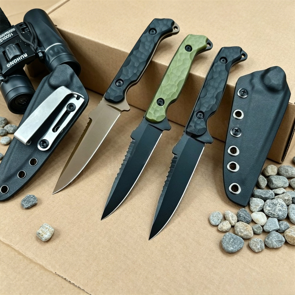 7Cr13MoV Steel Fixed Blade Hun - مراجعة Hunting And Camping In Jungle وسعره