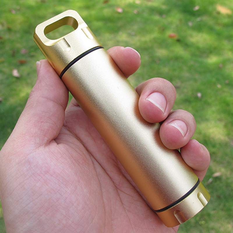 Outdoor Survival Bottle Alumin - مراجعة Field Dressing Kit وسعره