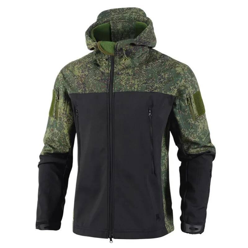 New Men S Shark Skin Patchwork - مراجعة Outdoor Hunting News وسعره